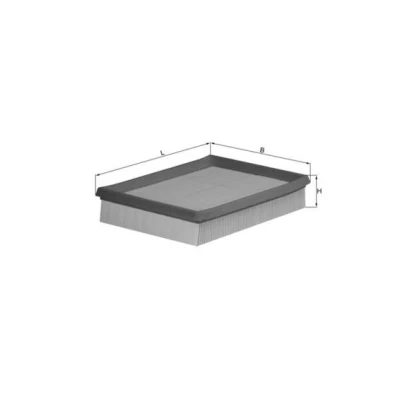 Bilde av MAHLE ORIGINAL LX 643 Luftfilter 42,3 170 205,0, 212,0 Filterinnsats PEUGEOT: 206 Hatchback, SW, CITROËN: Xsara Picasso, Stasjonsvogn
