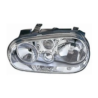 Bilde av VAN WEZEL 5888961 Frontlykter venstre H7, H1 transparent for høyrekjøring uten motor høydejustering hovedlys PX26d
