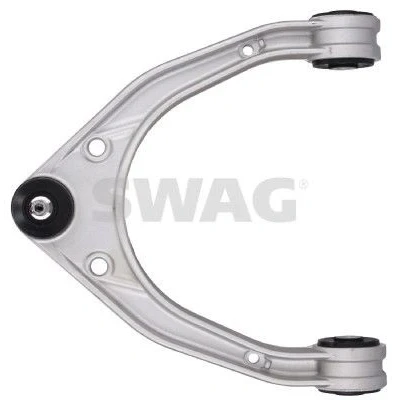 Bilde av SWAG 30 93 8839 Bærebru med sikringsmutter støtte / styreledd, lager framaksel venstre, øvre, høyre Casterstag Aluminium