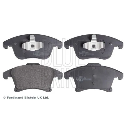 Bilde av BLUE PRINT ADF124208 Bremseklosser framaksel med akustisk slitasjevarsel kolbleklips FORD: Mondeo 5 Kombi, S Max Mk2,