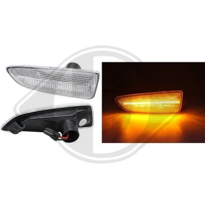 Bilde av DIEDERICHS LID10447 Blinklys sidemontering, foran høyre, venstre LED OPEL: Astra J Sports Tourer, Insignia B Grand Sport