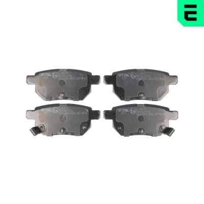Bilde av OPTIMAL BP 12377 Bremseklosser bakaksel med akustisk slitasjevarsel TOYOTA: Auris Hatchback, Urban Cruiser, Yaris II LEXUS: CT