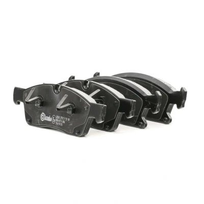 Bilde av BREMBO P 50 109 Bremseklosser klargjort for slitasjeindikator med kolbleklips uten tilbehør MERCEDES BENZ: GLE SUV, ML Klasse, GL