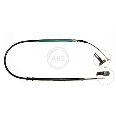 Bilde av A.B.S. K10557 Bremsekabel 1415 Trommelbrems for høyre/venstre ratt