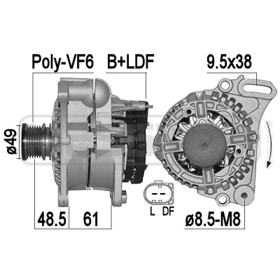 Bilde av Dynamo ERA 209502A