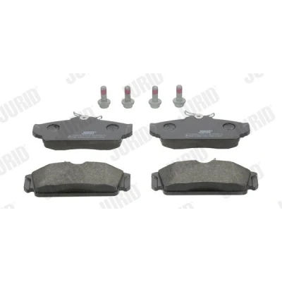 Bilde av JURID 572422J Bremseklosser ikke klargjort for slitasjeindikator uten tilbehør NISSAN: Almera II Hatchback, Primera Hatchback
