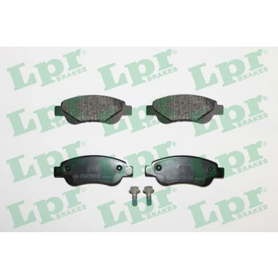 Bilde av LPR 05P1235 Bremseklosser med skruer CITROËN: C1 I, II, TOYOTA: Aygo, PEUGEOT: 107 Hatchback, 108 Hatchback