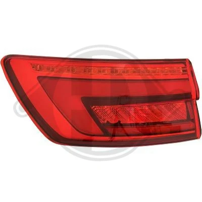 Bilde av DIEDERICHS Priority Parts 1020891 Baklykter venstre ytre del LED med pæreholder AUDI: A4 B9 Avant