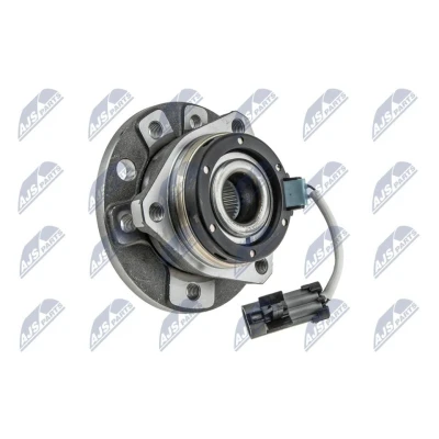Bilde av NTY KLP PL 007 Hjullagersett framaksel, framaksel venstre, høyre med hjulnav, hjulfestebolt, integrert ABS sensor OPEL: Zafira A