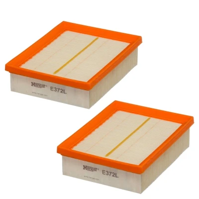 Bilde av HENGST FILTER E372L 2 Luftfilter 50 140 186 Filterinnsats VOLKSWAGEN: Caddy Kastenwagen