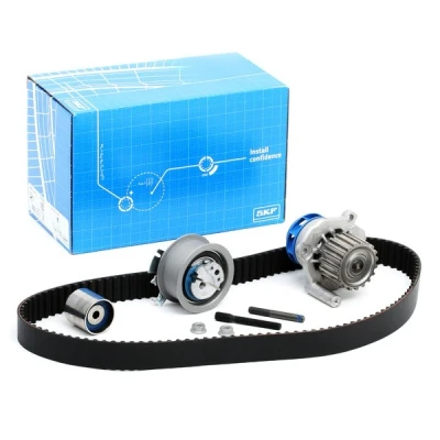 Bilde av SKF VKMC 01250 3 Vannpumpe + Registerreimsett med tetning stagbolt 120 VOLKSWAGEN: Polo IV Hatchback, AUDI: A2