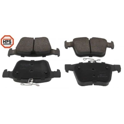 Bilde av MAPCO 6675HPS Bremseklosser bakaksel ikke klargjort for slitasjeindikator VOLKSWAGEN: Golf 7, Passat B8 Variant, 7 AUDI: A3 Sportback