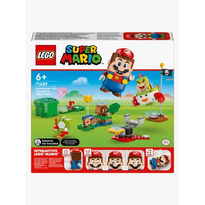 Bilde av LEGO Super Mario 71439 På eventyr med interaktive Byggesett Plast