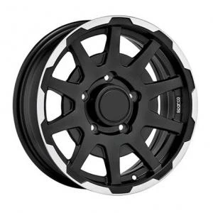 Bilde av Sparco Dakar Black Polished 5.5x16 5/139.7 ET5 B108.3