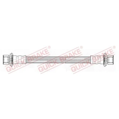 Bilde av Bremseslange, Høyre bakaksel, Venstre toyota yaris, 9008094205, 9094702A47