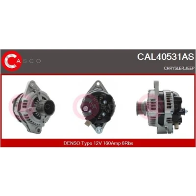 Bilde av CASCO CAL30220AS Dynamo 12V 120A FIAT: 500 Hatchback, Doblo II Stasjonsvogn, Varebil / ALFA ROMEO: MiTo