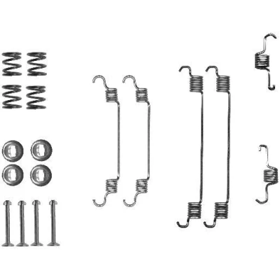 Bilde av TEXTAR 97032000 Tilbehørsett, bremsesko TOYOTA: Yaris I Hatchback, Aygo, SUZUKI: SWIFT 3, SX4 PEUGEOT: 107 Hatchback