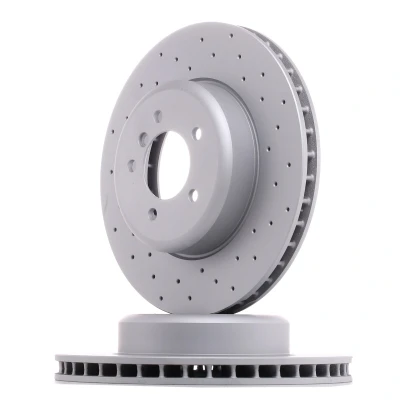 Bilde av ZIMMERMANN SPORT COAT Z 150.3434.52 Bremseskiver 348 30 6/5 5 120 innvendig ventilert, hullet belagt høy karbon BMW: Touring, Sedan
