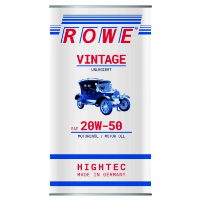 Bilde av Rowe Hightec Vintage UNLEGIERT 20W 50 5l Motorolje 20218 0050 99