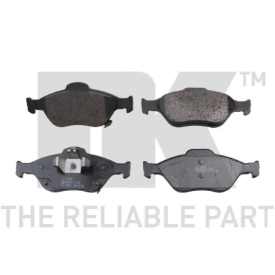 Bilde av NK 224581 Bremseklosser med akustisk slitasjevarsel antihyle blikk uten tilbehør TOYOTA: Yaris II Hatchback, III Hatchback