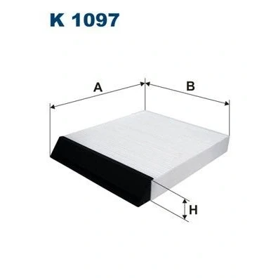 Bilde av FILTRON K 1097 Kupéfilter Partikkelfilter 227 195 30
