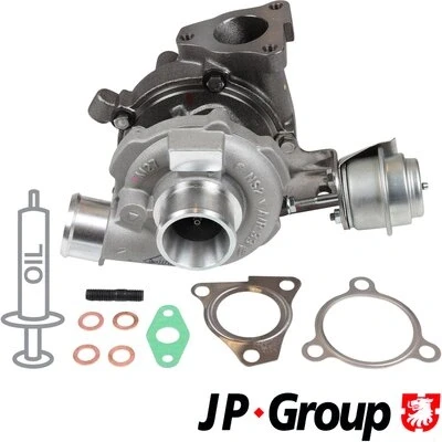 Bilde av JP GROUP 3517400100 Turbolader Eksosturbolader inkl. tetningssett KIA: cee‘d I Stasjonsvogn, Hatchback, HYUNDAI: Getz