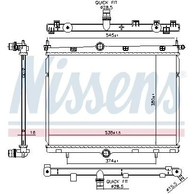 Bilde av Radiator, motorkjøling, opel corsa f, f skåp/halvkombi, mokka, peugeot 2008 ii, 208 1663937880, 9825333380