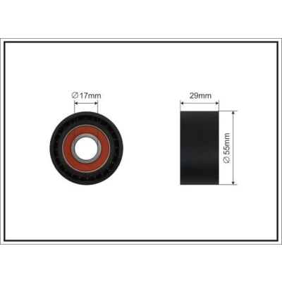 Bilde av Remstrammer, kilerem, bmw, 1128 7 800 334