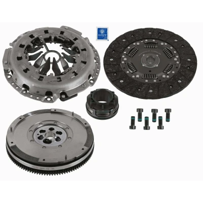 Bilde av SACHS 2290 601 203 Clutch med clutchtrykkplate, dobbeltmassesvinghjul, svinghjulskruer clutchplate, utløserlager 240mm