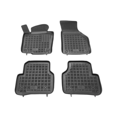 Bilde av REZAW PLAST 200102 Gulvmatte sett gummi foran og bak 4 svart Skreddersydd VOLKSWAGEN: Passat B6 Variant, B7 Jetta