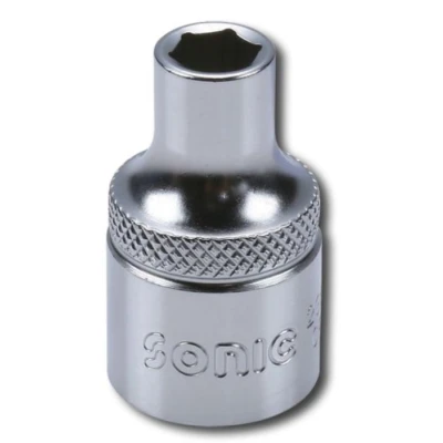 Bilde av SONIC Pipenøkkelinnsats 1/2tomme innvendig sekskant DIN 3120 , 3124 19 mm Krom vanadium stål 23519