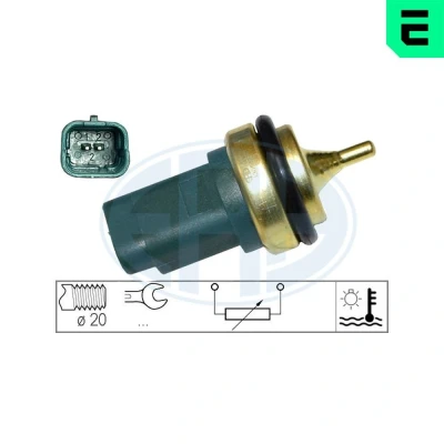 Bilde av Sensor, kjølemiddeltemperatur, citroën,ds,mini,peugeot, 13 62 7 535 068, 1338 F3, F8, 96 566 364