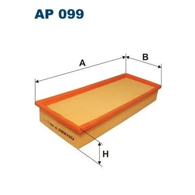 Bilde av FILTRON AP 099 Luftfilter 57 150 368 Filterinnsats