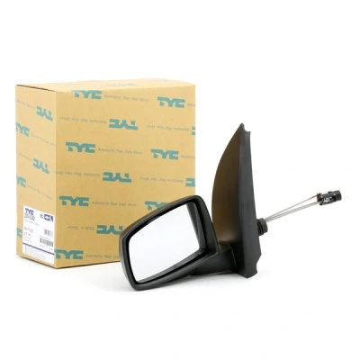 Bilde av Sidespeil Tyc 309 0042 venstre svart innstilling, vire, konveks FIAT: Panda II Hatchback