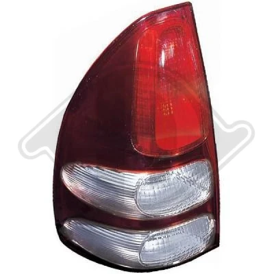 Bilde av DIEDERICHS 6673891 Baklykter venstre W16W, WY21W, W21/5W TOYOTA: Land Cruiser Prado 120