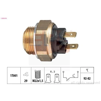 Bilde av Temperaturbryter, radiator ventilator EPS 1.850.016