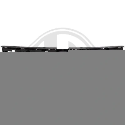 Bilde av DIEDERICHS 2286843 Radiatorgitter øvre del krom/sort VW: Touareg I (7LA, 7L6, 7L7) 5.0 R50 TDI, 3.0 V10 2.5 R5 V6 TDI