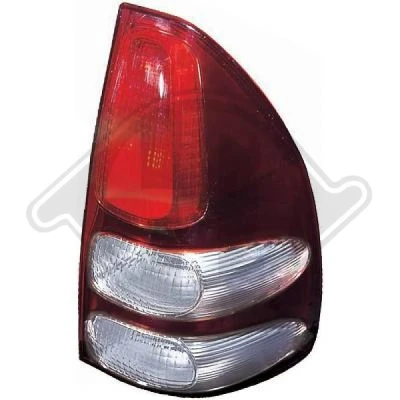 Bilde av DIEDERICHS 6673890 Baklykter høyre W16W, WY21W, W21/5W TOYOTA: Land Cruiser Prado 120