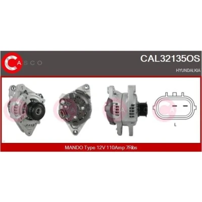 Bilde av CASCO CAL15161AS Dynamo 12V 150A BMW: 3 Touring, Sedan