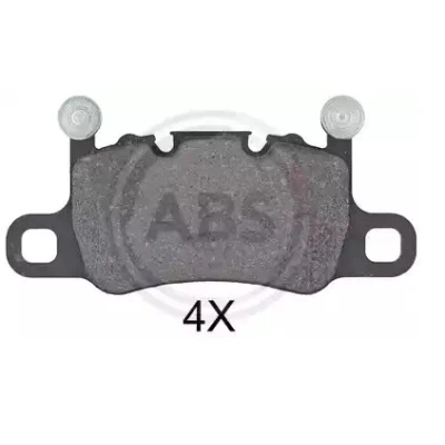 Bilde av Bremseklosser sett, Bakaksel, bentley,porsche, 971698451B, 971698451J, 971698451N, 99135294701, 99135294882, 99135294883, 992698093E, 99