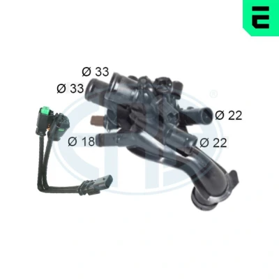Bilde av Termostat, kjølemiddel citroën, mini, peugeot OE 11 53 7 534 521, 1336 Z6, 98 109 169 80