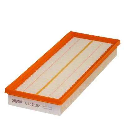 Bilde av HENGST FILTER E455L02 Luftfilter 43 135 355 Filterinnsats MERCEDES BENZ: E Klasse Sedan, T modell, G SUV