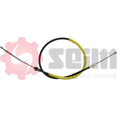 Bilde av SEIM 404881 Bremsekabel bakre venstre 1340/1000 Trommelbrems RENAULT: CLIO 2