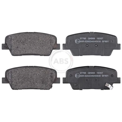 Bilde av A.B.S. 37795 Bremseklosser med akustisk slitasjevarsel HYUNDAI: Grand SANTA Fé, FE 2, 3, KIA: SORENTO 2