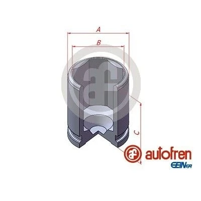 Bilde av AUTOFREN SEINSA D025603 Stempel, bremseklave 45 bakaksel TRW AUDI: A6 C6 Avant, MERCEDES BENZ: C Klasse T modell