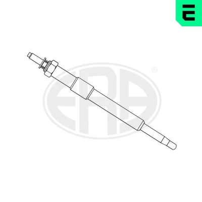 Bilde av ERA 887027 Glødeplugg 11V M10x1 VOLVO: V70 3, V50, S80 II, FORD: MONDEO 4 Turnier, S Max Mk1, Focus 2 Kombi, SUZUKI: Grand Vitara 1 SUV