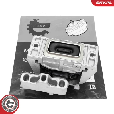 Bilde av ESEN SKV 75SKV228 Motorfeste høyre Gummimetallager Aluminium, gummi 170mm 121mm VOLKSWAGEN: Polo IV Hatchback, Golf 4, Sharan I, AUDI: A3 Hatchback