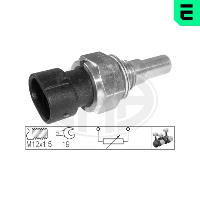 Bilde av Sensor, kjølemiddeltemperatur, Nede, Øvre, passer mange bilmodeller, 08 50 413, 12 146 897, 191 170, 13 38 441, 477, 41 856,