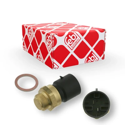 Bilde av FEBI BILSTEIN 11915 Temperaturbryter, radiator ventilator med tetningsring OPEL: Corsa B Hatchback, Astra F Caravan