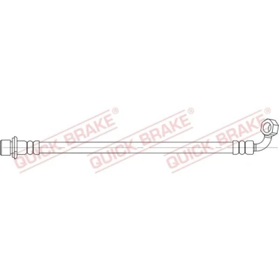 Bilde av QUICK BRAKE 58.003 Bremseslange 240 TOYOTA: Land Cruiser Prado 120, 150